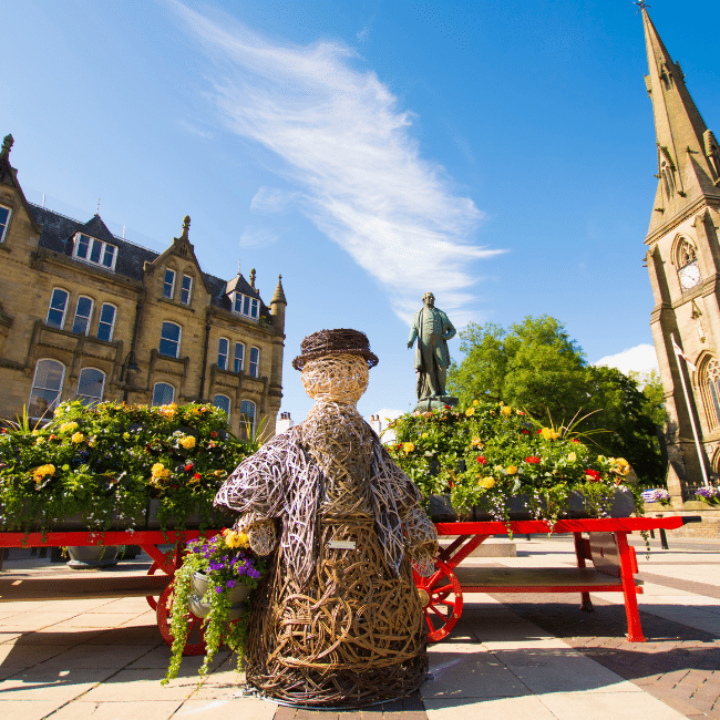 A town in Greater Manchester near Bury