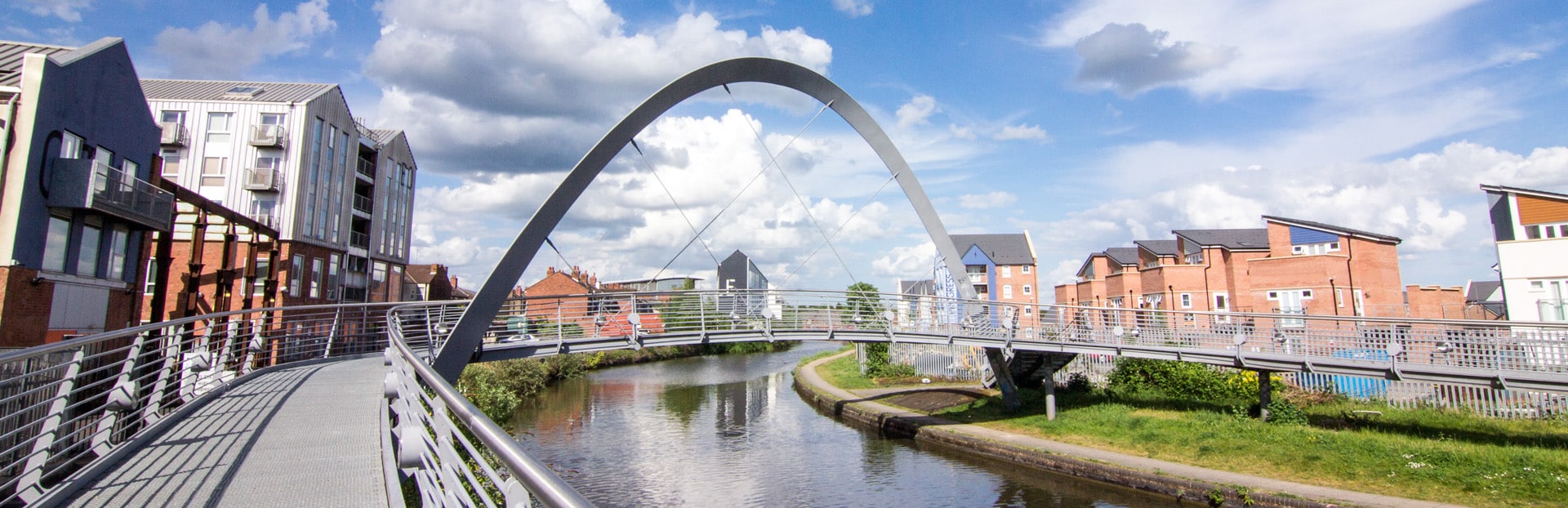 Canal bridge in Coventry