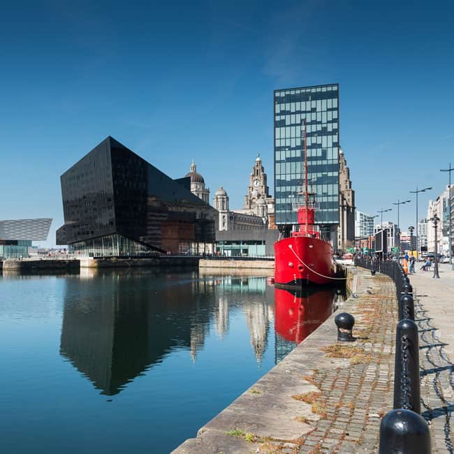 The Royal Albert Dock in Liverpool