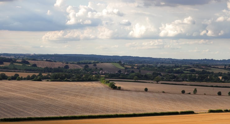 Sundon Hills Country Park on the northern edge of Luton