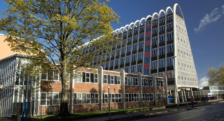 The Toast Rack building in Fallowfield, Manchester