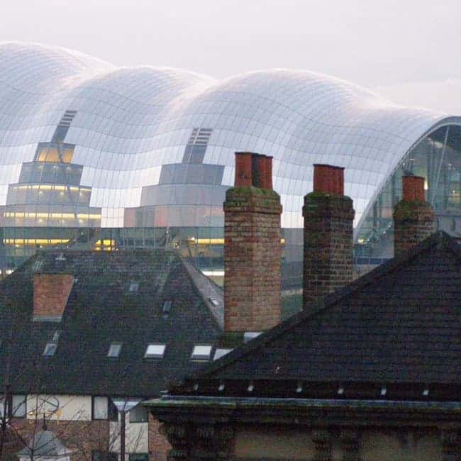 Photograph of buildings in Newcastle upon Tyne