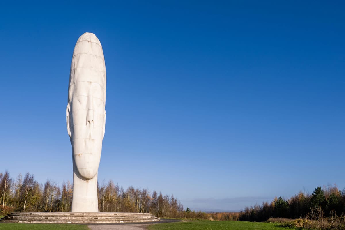 Dream, a sculpture on the former site of Sutton Manor Colliery in St Helens