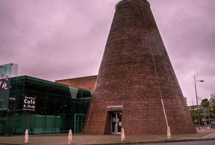 The World of Glass museum and visitor centre in St Helens