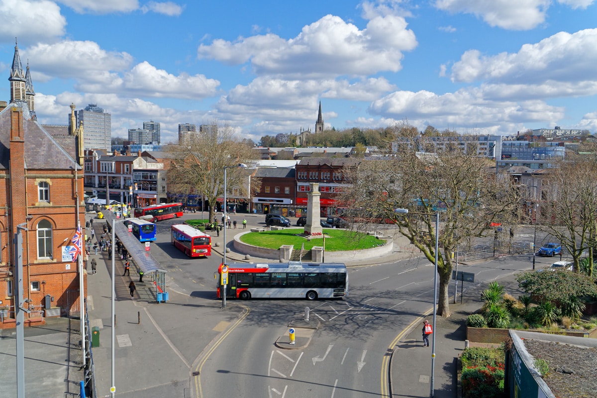 Walsall town centre