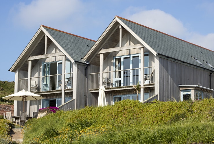 Flying Boat Cottages in Tresco.